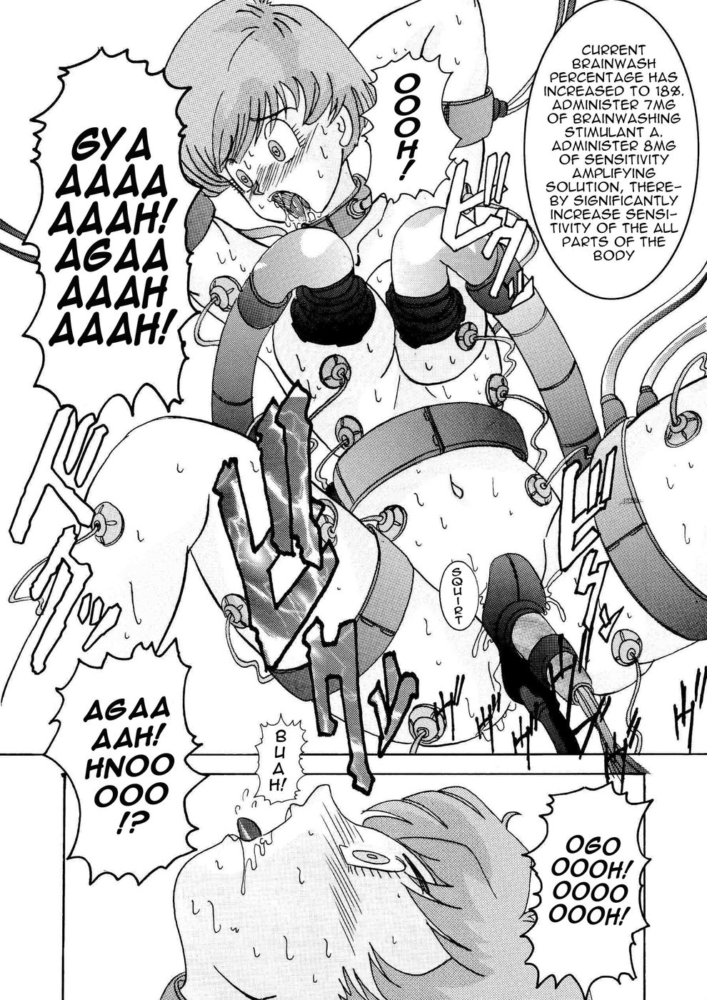 Hentai Manga Comic-Tanjou!! Aku no Onna San Senshi Erasa Chichi Lunch Sennou Kaizou Keikaku-v22m-Read-23